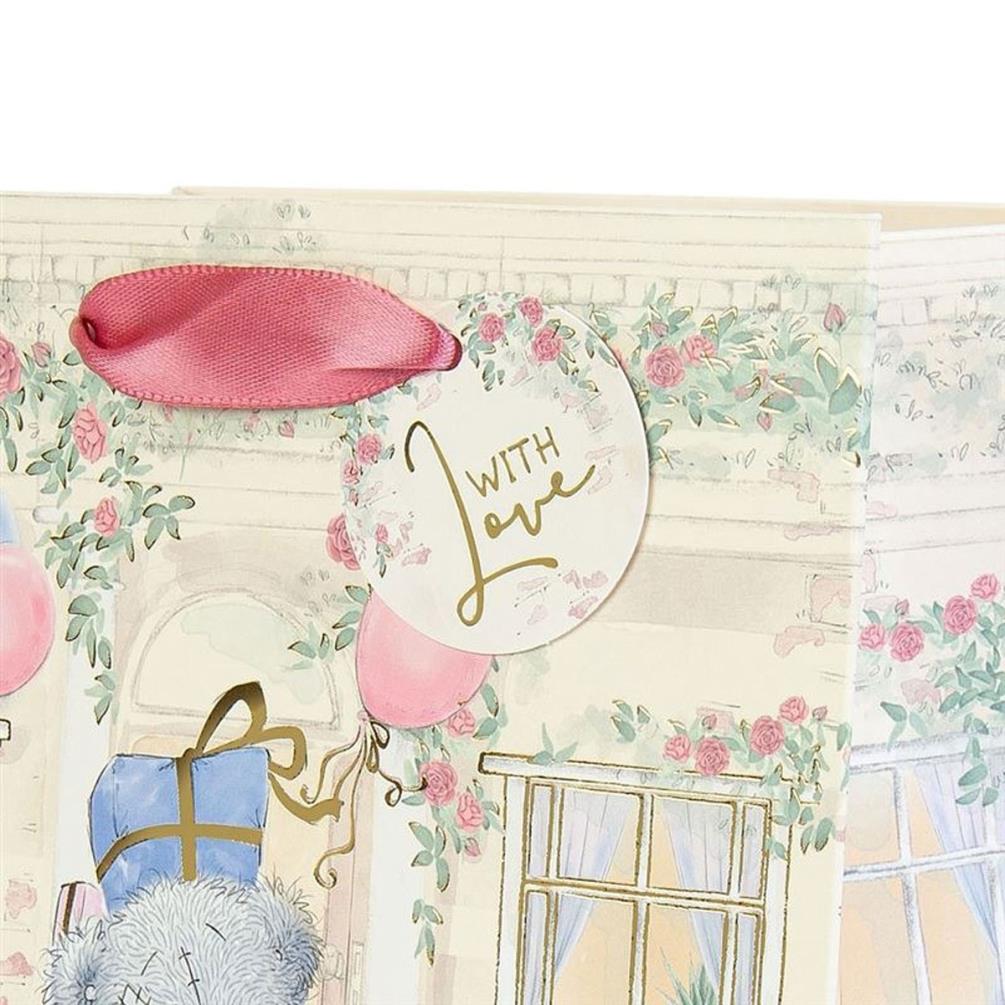 Stack of Presents With Love Me to You Bear Small Gift Bag Extra Image 2